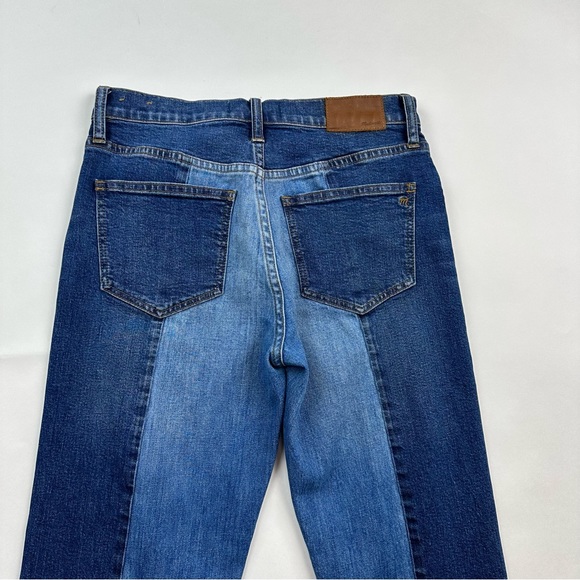 Madewell Cruiser Straight Two Tone Denim Jean Size 25 - Picture 10 of 11